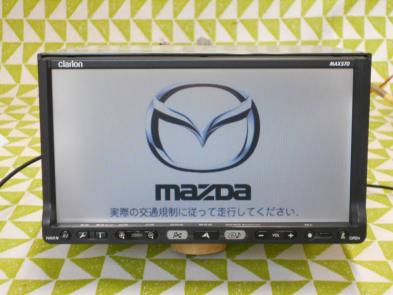 I-158★クラリオン MAX570★HDDナビ ワンセグ内臓 CD/音楽録音 ラジオ Clarion ※マツダ純正カプラ直結