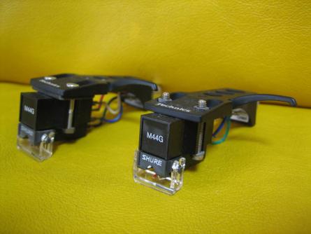 【安い，新作登場】 Technics テクニクス ヘッドシェル＋SHURE M44G カートリッジ 2個セット(MM)｜売買されたオークション情報、yahooの商品情報をアーカイブ公開 - オークファン MM