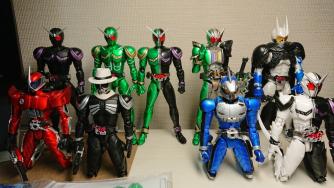 ジャンク】S.H.Figuarts.仮面ライダーW(旧バージョン)サイクロン