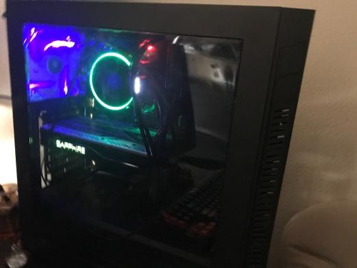 自作PC」AMD Ryzen 7 1700 3.5 Ghz /DDR 4 16GB/HDD 3TB / SSD 240GB /MSI