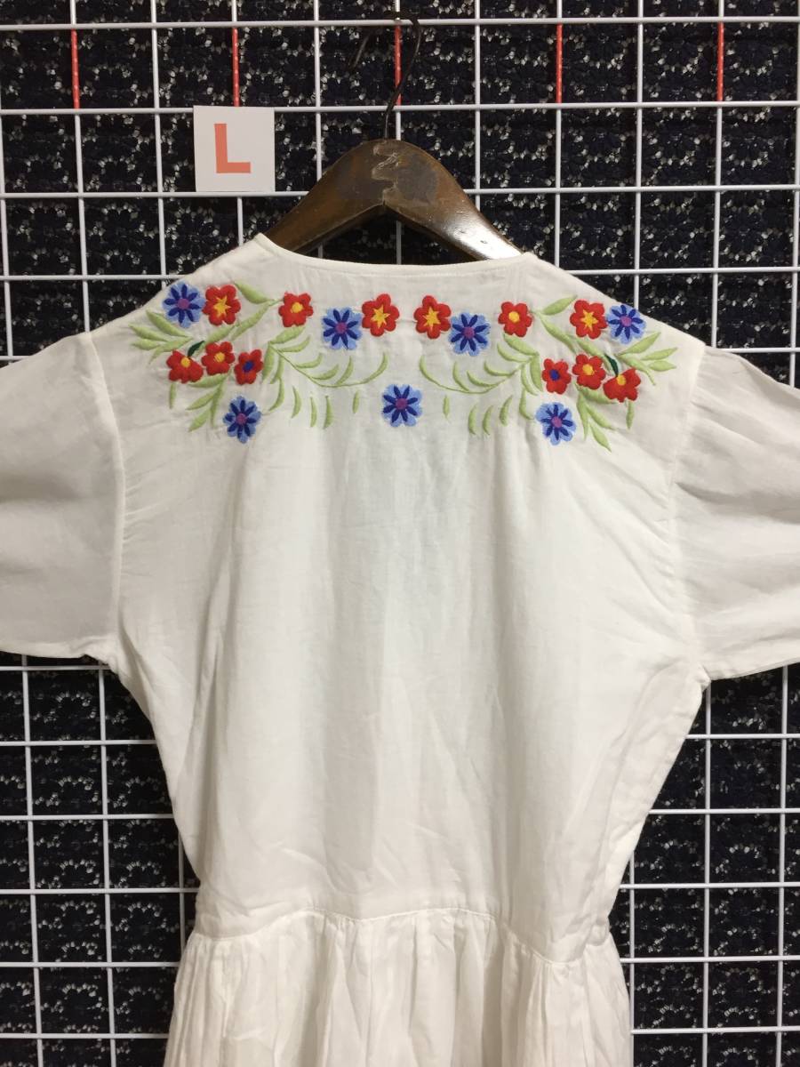 3 550 ボヘミアン Beams Boy Trepied トレピエ ラップワンピース サイズl 白 刺繍 ワンピース ロング 売買されたオークション情報 Yahooの商品情報をアーカイブ公開 オークファン Aucfan Com