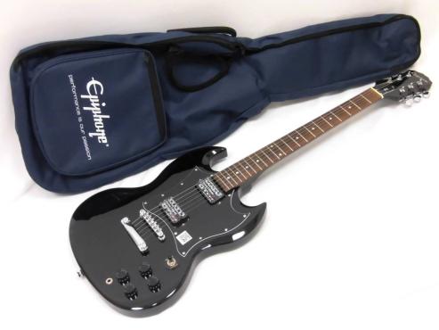 新品 Epiphone エピフォン SG G-310 Ebony ブラック 未使用 エレキ
