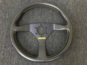 中古 ステアリングホイール モモ momo レザー V35 70068（32-207