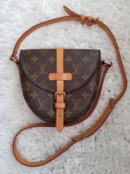 中古 LOUIS VUITTONルイヴィトン モノグラムシャンティPM 斜め掛け