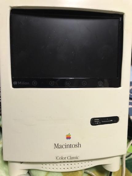 Macintosh Classic | Color to ColorClassic Classicを改造した話 旅の