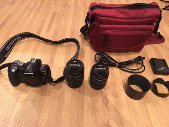 OLYMPUS E-510 デジタル一眼レフ本体 、レンズ、CF、バッグセット OLYMPUS E-510 デジタル一眼レフ本体 、レンズ、CF、バッグセット