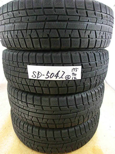 SD-5042 中古スタッドレス ヨコハマ アイスガード iG50 PLUS 175/70R14