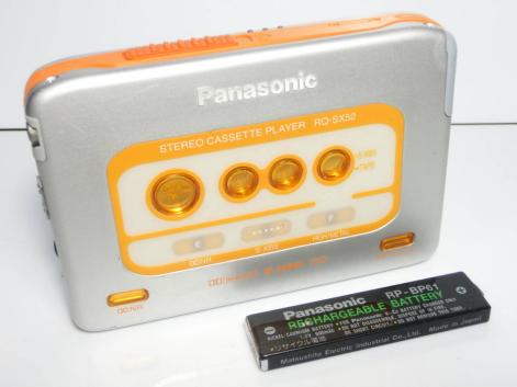カセットウォークマンPanasonicRQ-SX85灰色「整備済み、完動美超品