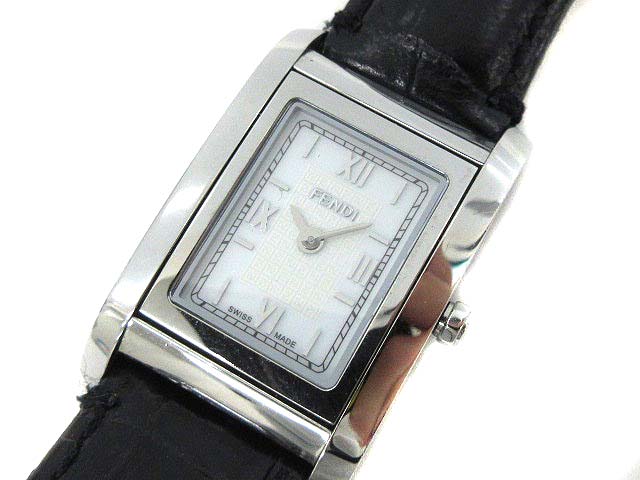 FENDI TIMEPIECES シルバー ブラック 腕時計 FENDI TIMEPIECES 腕時計 