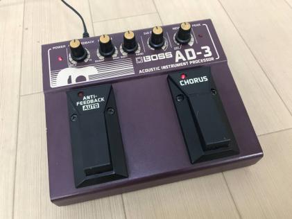 I40324【BOSS】AD-3 エフェクター Acoustic Instrument Processor