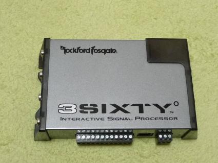Rockford ロックフォード Fosgate 3SIXTY.3 シグナルプロセッサー