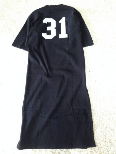 新品 MADISONBLUE マディソンブルー「31」 フットボールワンピース ブラック XS MADISON BLUE