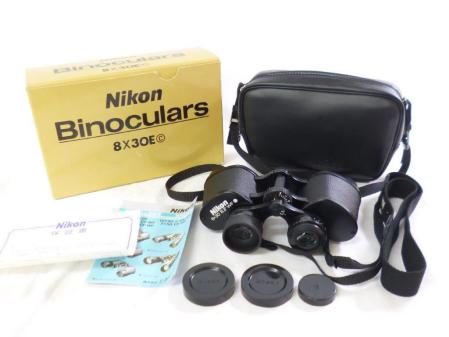 双眼鏡 nikon 8 30のYahoo!オークション(旧ヤフオク!)の相場・価格を