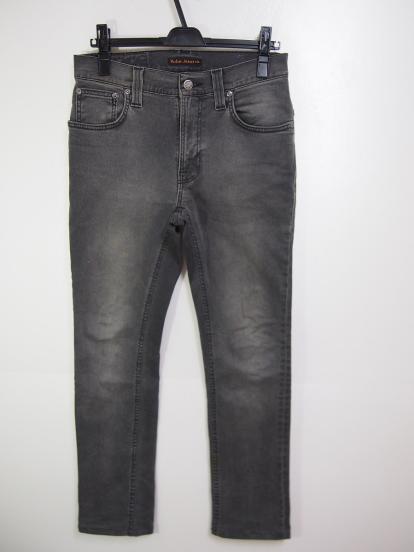 定番 NUDIE JEANS ヌーディージーンズ THIN FINN SUPERUSED GREY 