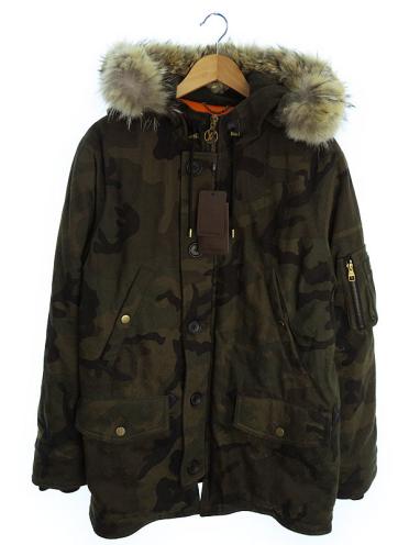 美品 ルイヴィトン Jacquard Denim N-3B Parka size52 Supreme