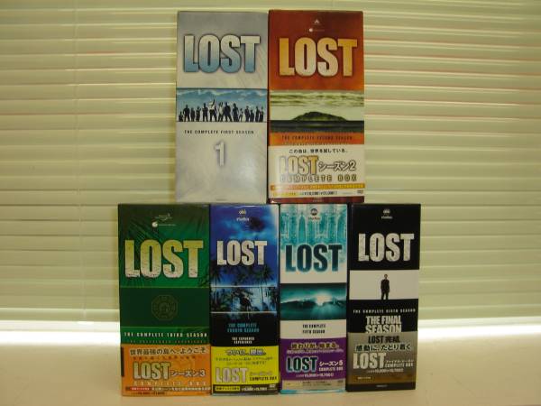 LOST ロストシーズン1-6 DVD 全巻セット 海外ドラマ コンパクトサイズ