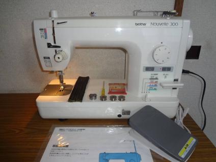 ☆19 ブラザー 日本製 brother 職業用ミシン Nouvelle 400 TA635◇自動糸切