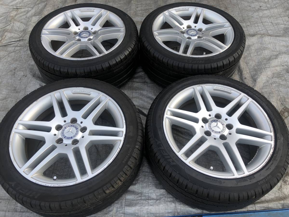 ☆.ベンツ☆AMG W204☆17インチ . 17x7.5J ET 47 / 17x8.5J ET 58