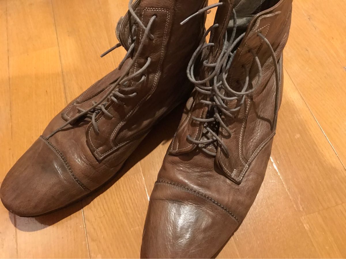 ミハラヤスヒロ 編み上げブーツ 本革 レザーブーツ ミハラ ミハラヤスヒロ 編み上げブーツ 本革 レザーブーツ ミハラ