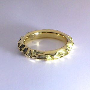 GODSIZE K18 CRATER RING ゴッドサイズ リング クロムハーツ justin