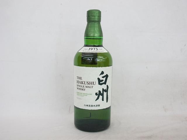 未開栓】SUNTORY サントリー 白州 シングルモルト ウイスキー 700ml 43