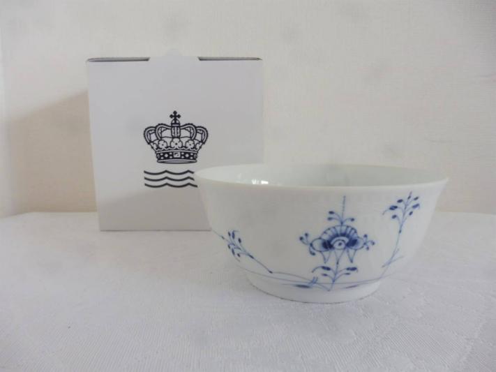 新品　  ブルーパルメッテ蓋付きボウル 2客セット ロイヤルコペンハーゲン ブルーパルメッテ 蓋つきボウル2客セット