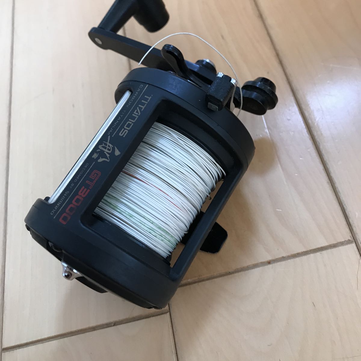 シマノ89デジタナレバードラグGT5000!デジタルカウンター付船釣り両軸