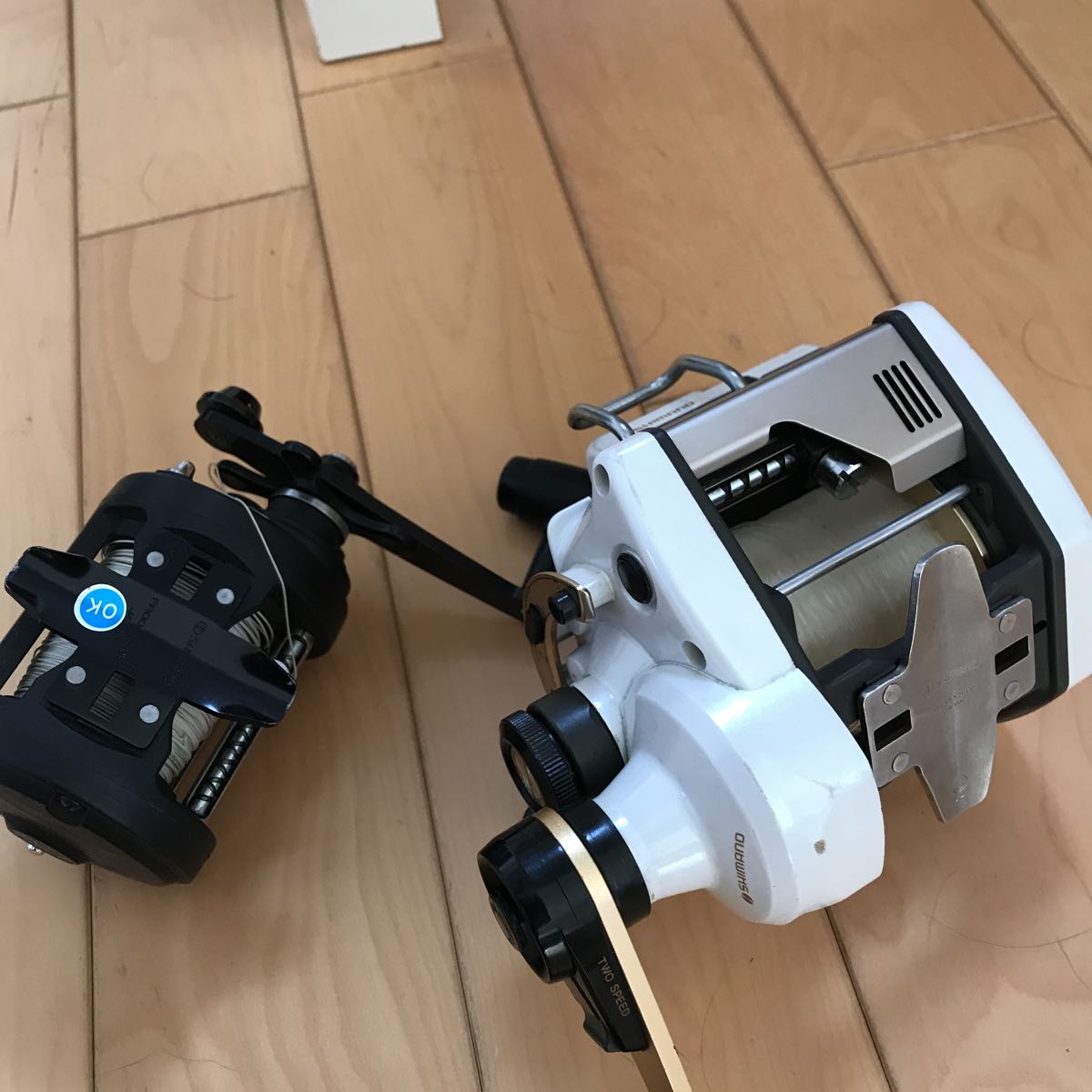 シマノ89デジタナレバードラグGT5000!デジタルカウンター付船釣り両軸