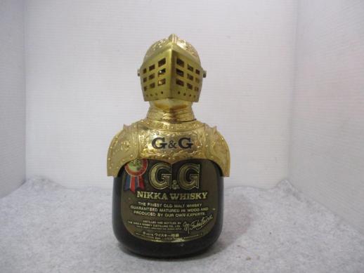 未開封 ニッカ ウィスキー 兜 NIKKA WHISKY GOLD & GOLD