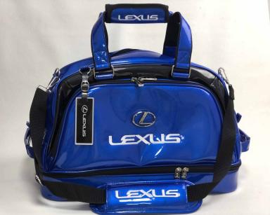 LEXUS レクサスゴルフボストンバッグ・ ・ゴルフバッグ ブルー 保管品