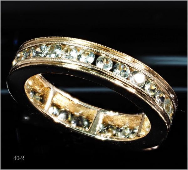 【厳選】【定価42万】サファイア リング 指輪 刻印有《限定販売》 [3.00ct] 14KYG 140 18金 14金【返品対応可】3