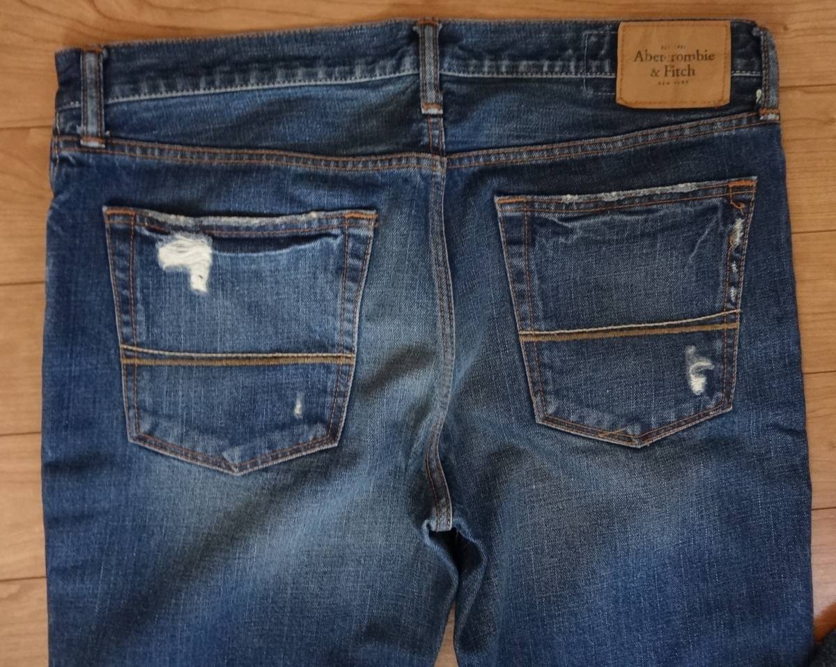 試着のみ☆Abercrombie＆Fitch☆アバクロンビー＆フィッチのダメージ 
