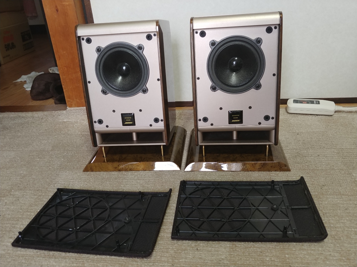 BOSEボーズ 綺麗 BOSE 125 スピーカー スタンド付 125 ブックシェルフ 