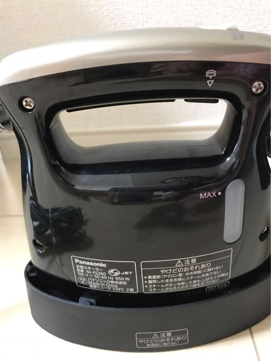 Panasonic NI-FS360 パナソニック　衣類スチーマー　スチームアイロン_3