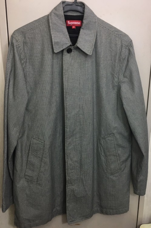 Supreme Houndstooth Trench M 千鳥格子 ジャケット アウター Supreme Houndstooth Trench M 千鳥格子 ジャケット アウター
