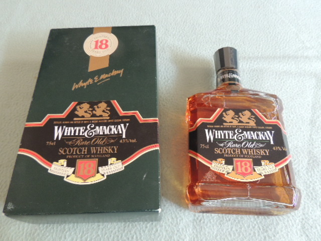 18年 750ml & 43度 ホワイト＆マッカイ スコッチウイスキー