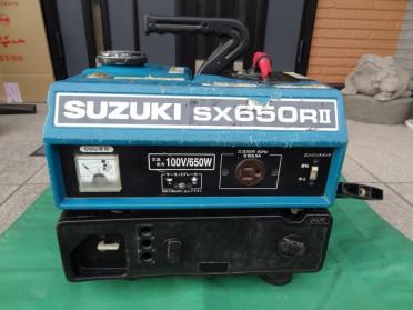 スズキ発電機 SX650 RⅡ 2サイクル発電機 60Hz専用 2サイクル 