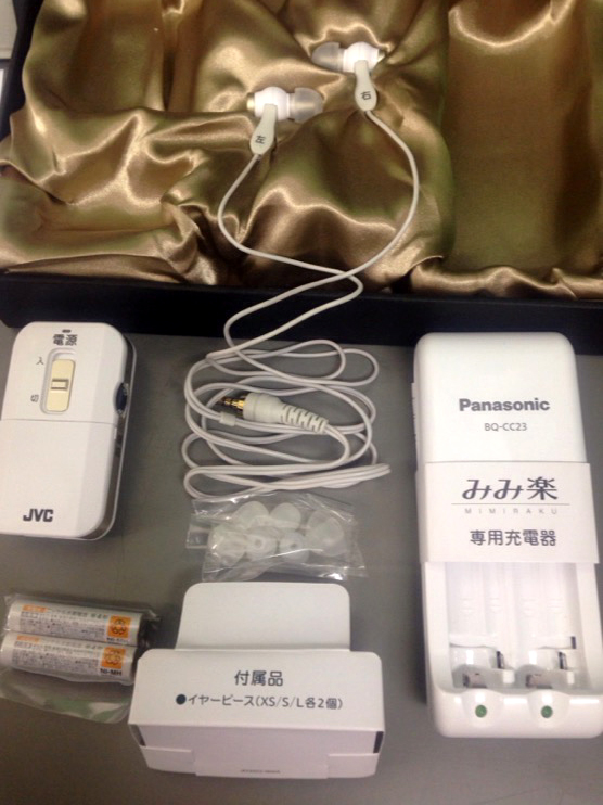 ☆JVC/ビクター みみ楽 ボイスレシーバー EH-A800 13年発売/中古美品□KM