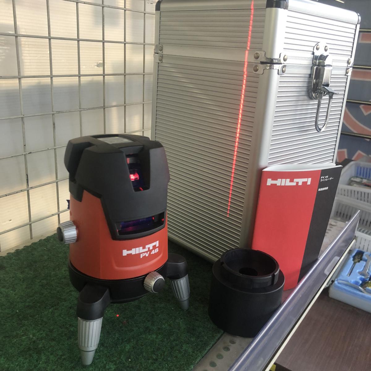 動作品】☆HILTI/ヒルティ◇縦横ラインレーザー 墨出し器 光学 動作品】☆HILTI/ヒルティ◇縦横ラインレーザー 墨出し器 光学