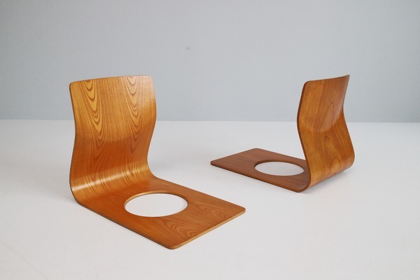 専用 天童木工 Tendo 欅 ケヤキ 板目 藤森健次 座椅子 2脚セット