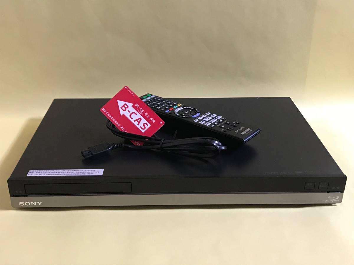 SONY ソニー BDZ-AT950W 1TB 1TB⁄2番組BDZ- HDD⁄BDレコーダー○1週間 