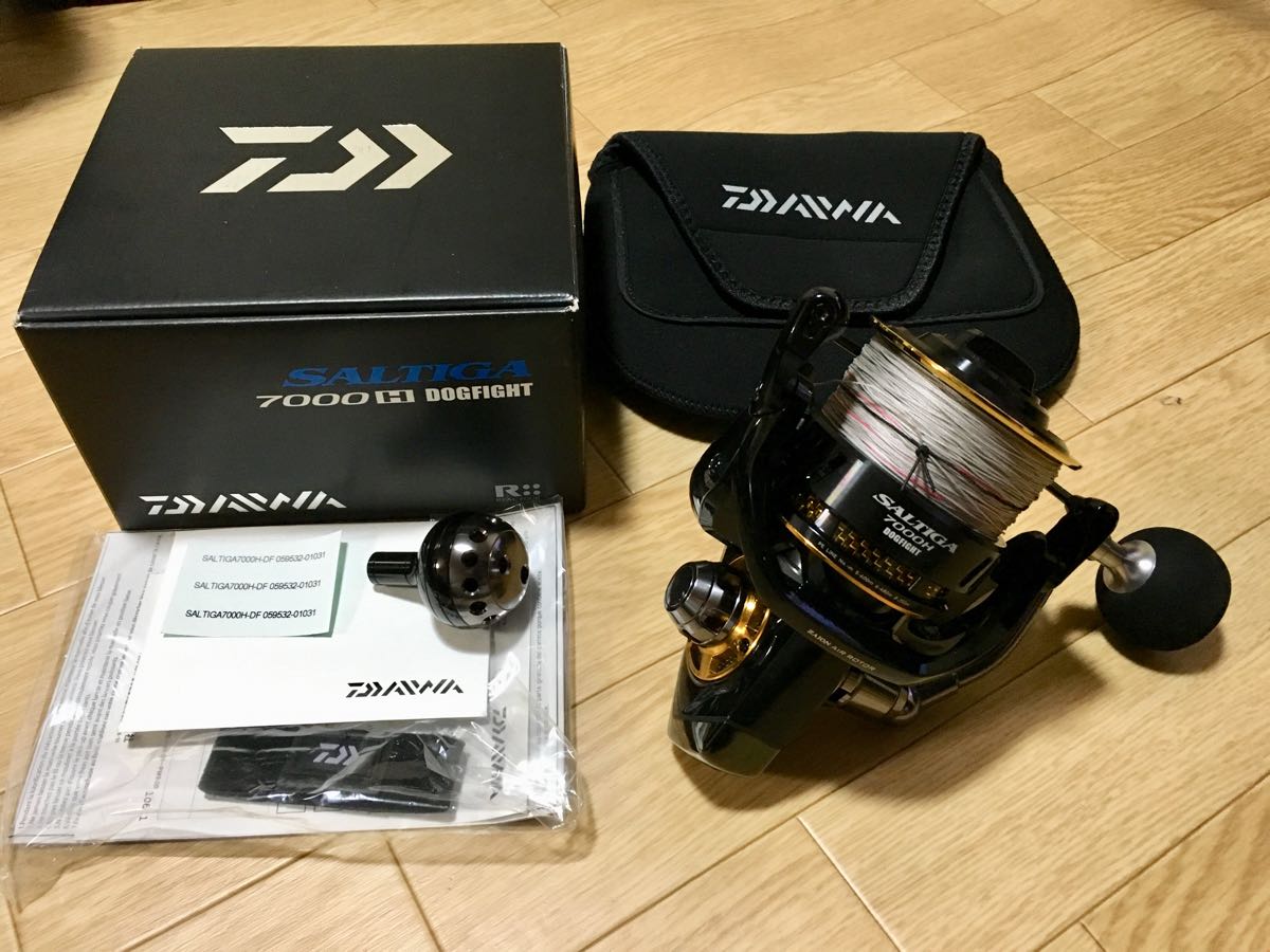 中古品(替えスプール付)ソルティガ ドッグファイト 7000H 15 中古品(替えスプール付)ソルティガ ドッグファイト 7000H 15