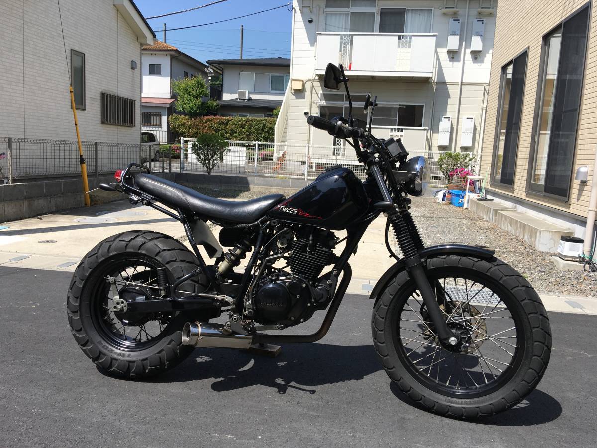 ヤマハ tw225 不具合なし。自賠責約1年半付き！ グーバイクノーマル 