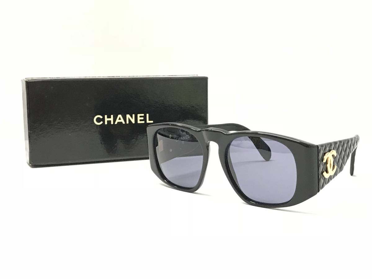 CHANEL シャネル 01450 94305 ココマーク マトラッセ サングラス ブラック 