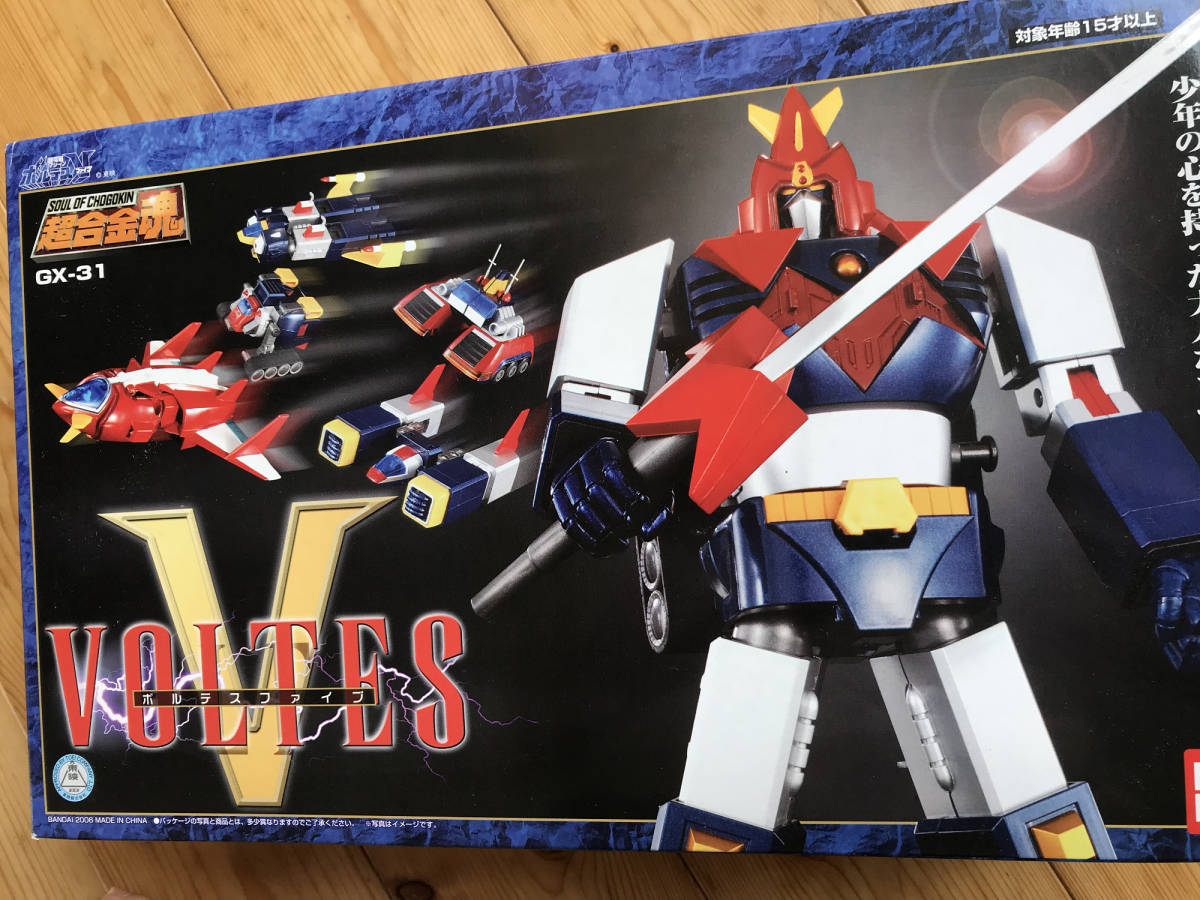 【人気，HOT】 バンダイ超合金魂GX-31 ボルテスV 開封検品済(ロボットヒーロー)｜売買されたオークション情報、yahooの商品情報をアーカイブ公開 - オークファン その他