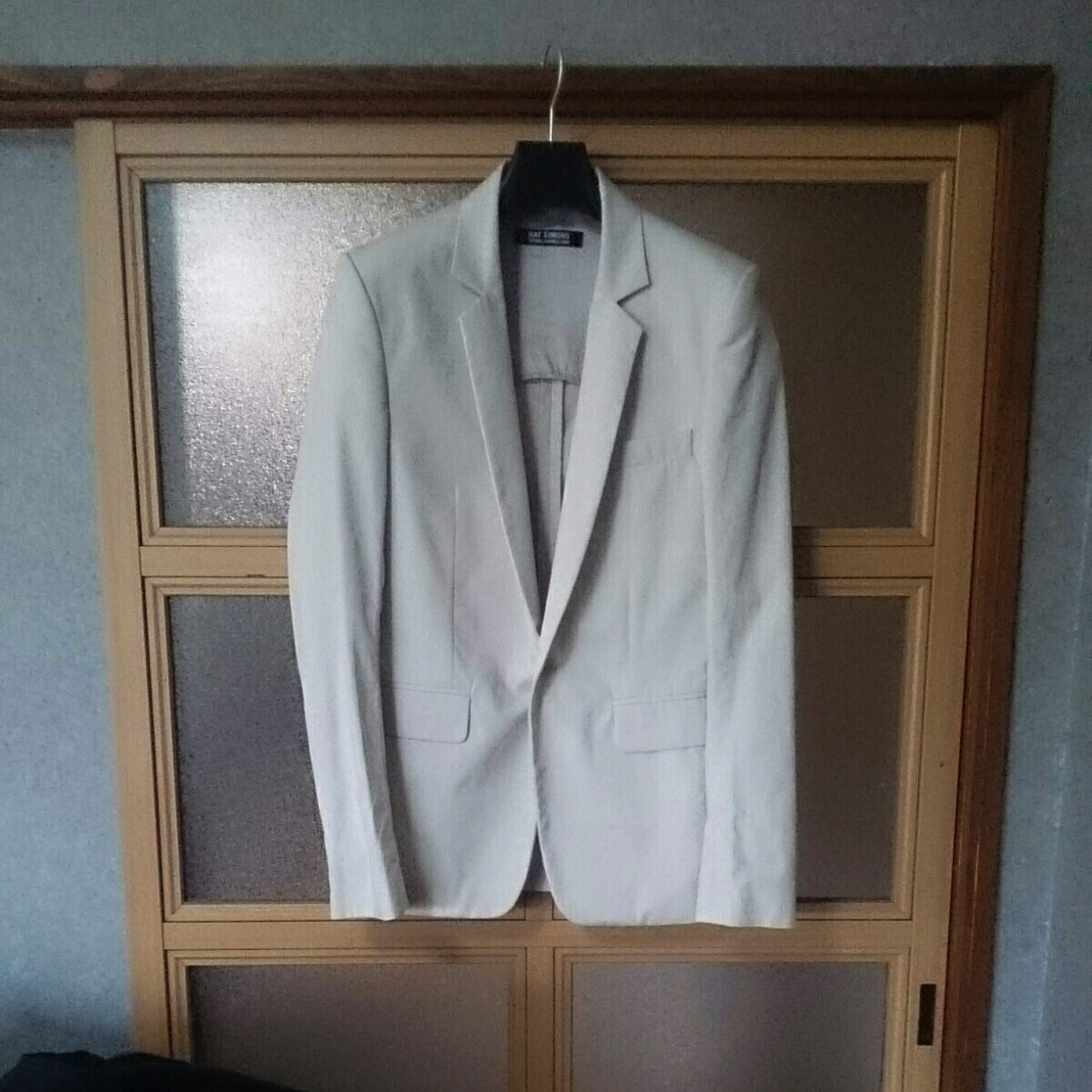 RAF SIMONS ラフシモンズ 2009 SS テーラードジャケット 1つボタン 
