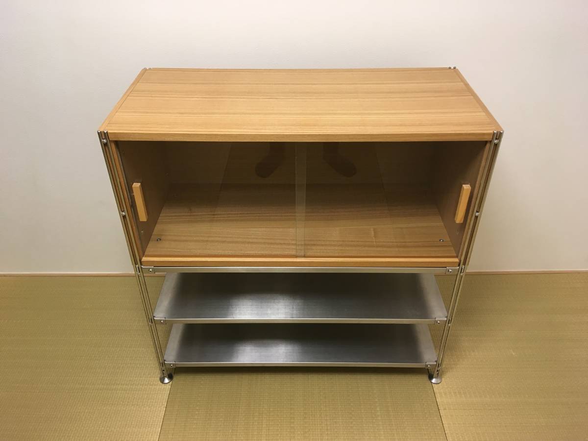 激安正規品 無印良品 ボックスガラス引き戸 棚 ラック Bullermeck Alfsee De