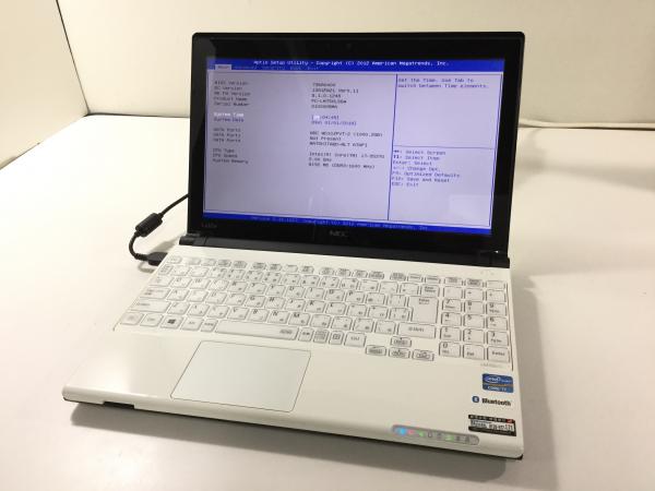 ジャンク!NEC PC-LM750LS6W○Core i7-3557U 2.0G 8G 1T パソコン