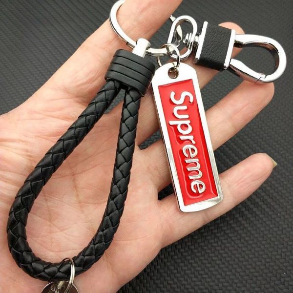 人気　非常に珍 織り金属キーリング カッコイイ_1