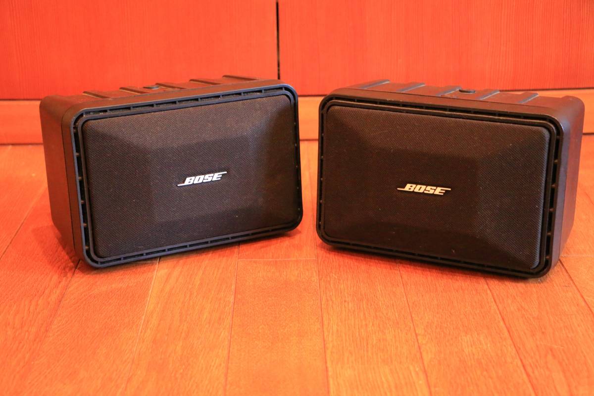 BOSE 101MMG スピーカーシステム＋純正吊り金具（シリアル連番2台
